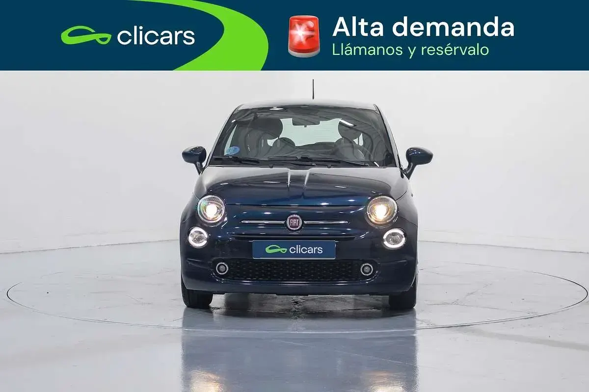 Usado Fiat 500 71 CV (52 kW) 2023 Azul Utilitario