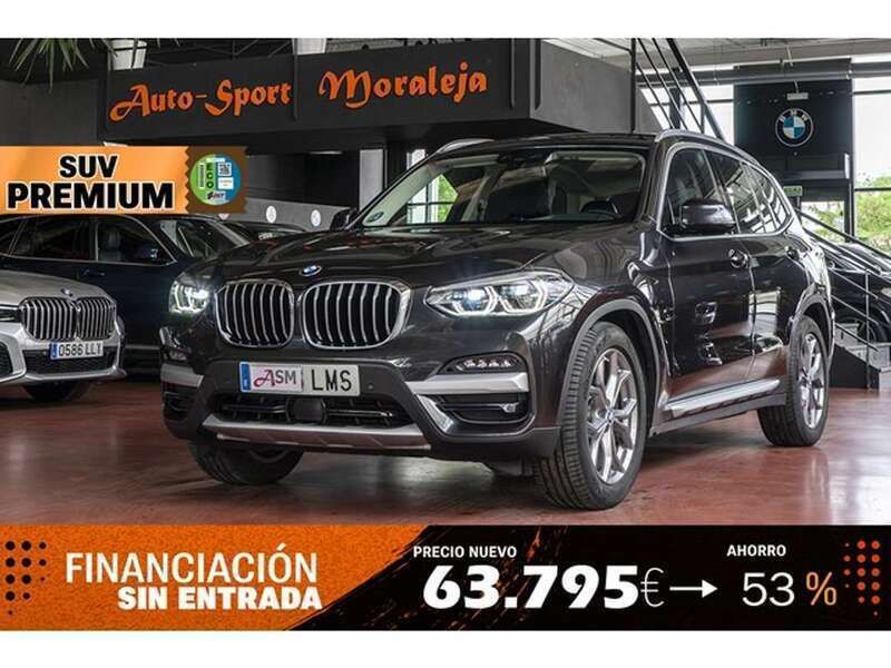 Gris Usado 2021 BMW X3 Sport Line SUV | 27.400 € (Buen precio) - Imagen 1/4