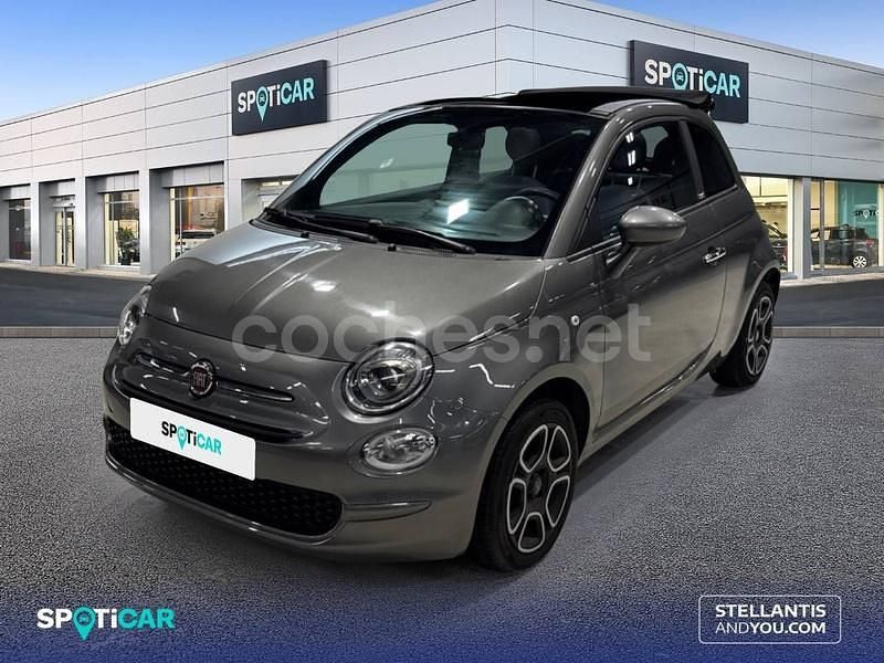 Gris / plata Usado 2023 Fiat 500C Club Descapotable | 13.490 € (Precio justo) - Imagen 1/4