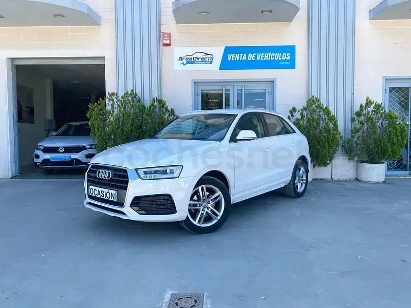 Usado Audi Q3 Sport 120 CV (88 kW) 2018 Blanco SUV
