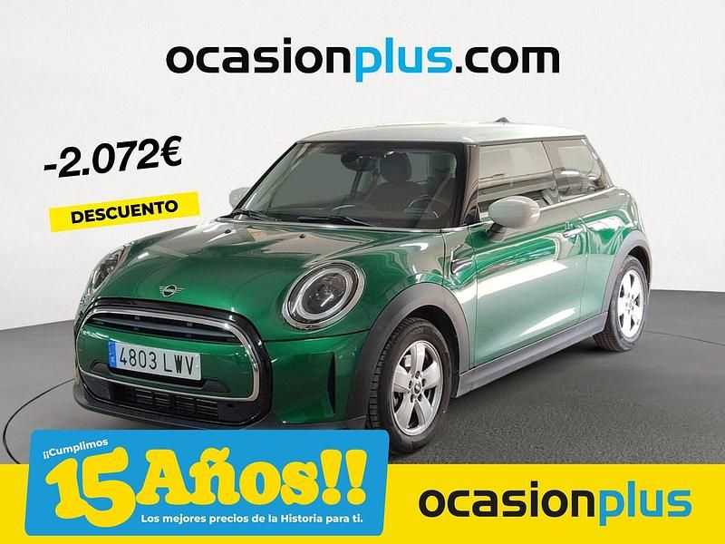 Verde Usado 2022 Mini Cooper Utilitario | 20.490 € (Precio justo) - Imagen 1/4