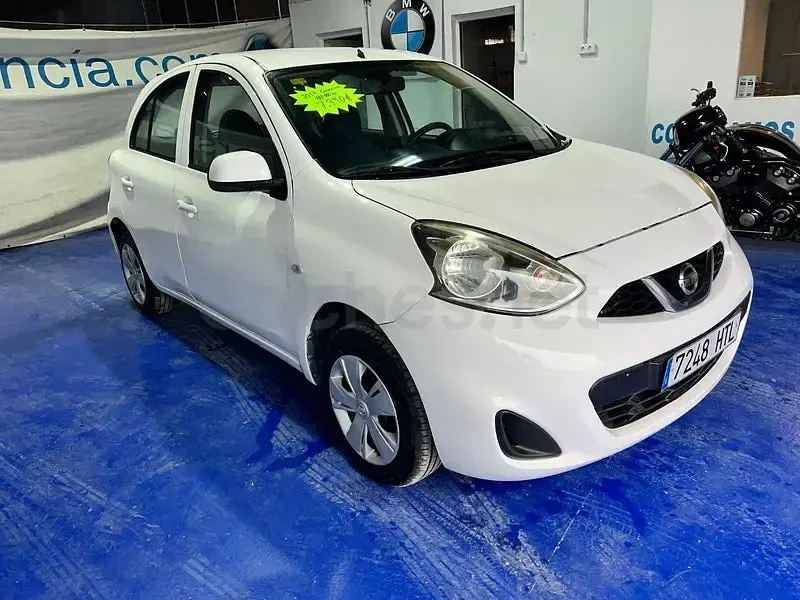 Usado Nissan Micra 80 CV (58 kW) 2013 Blanco Utilitario