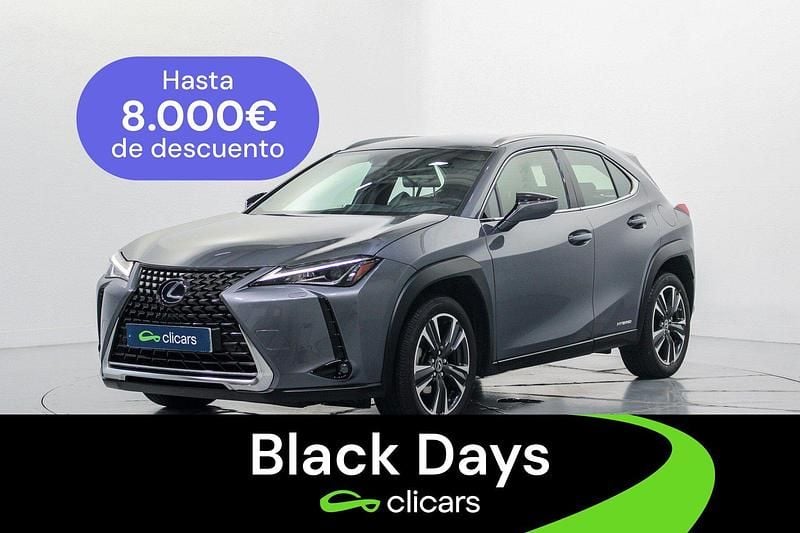 Gris Usado 2021 Lexus UX 250h SUV | 25.390 € (Precio justo) - Imagen 1/4