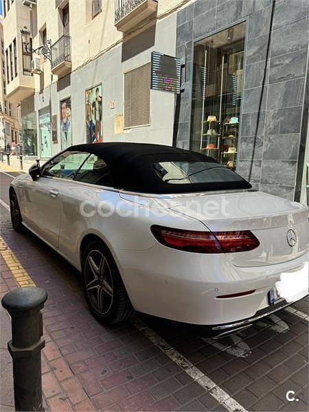 Usado Mercedes E400 333 CV (244 kW) 2019 Blanco Descapotable