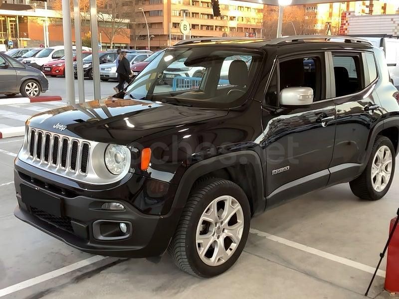 Usado Jeep Renegade Limited 140 CV (102 kW) 2015 Negro SUV