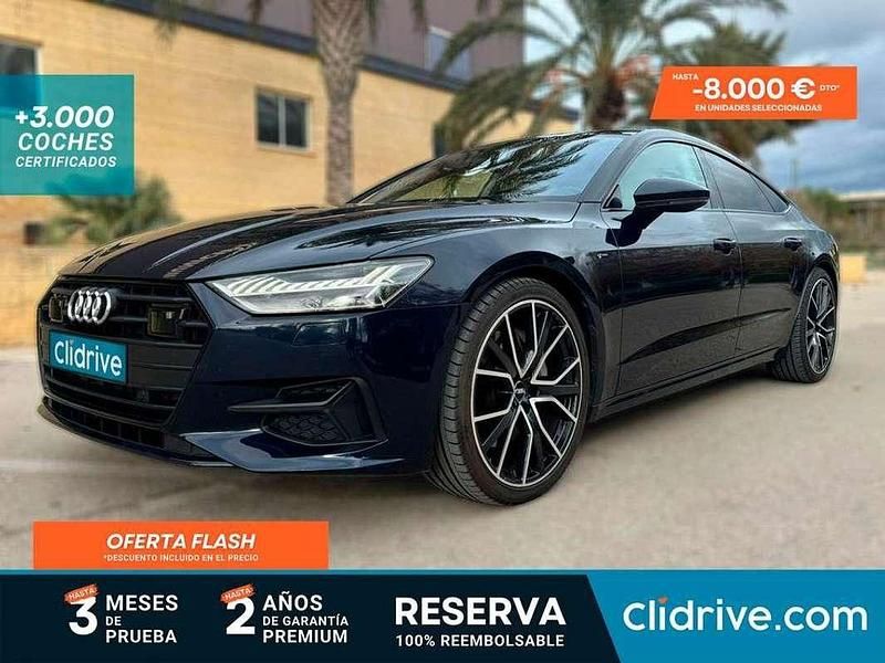 Usado Audi A7 Premium 245 CV (180 kW) 2018 Azul Berlina