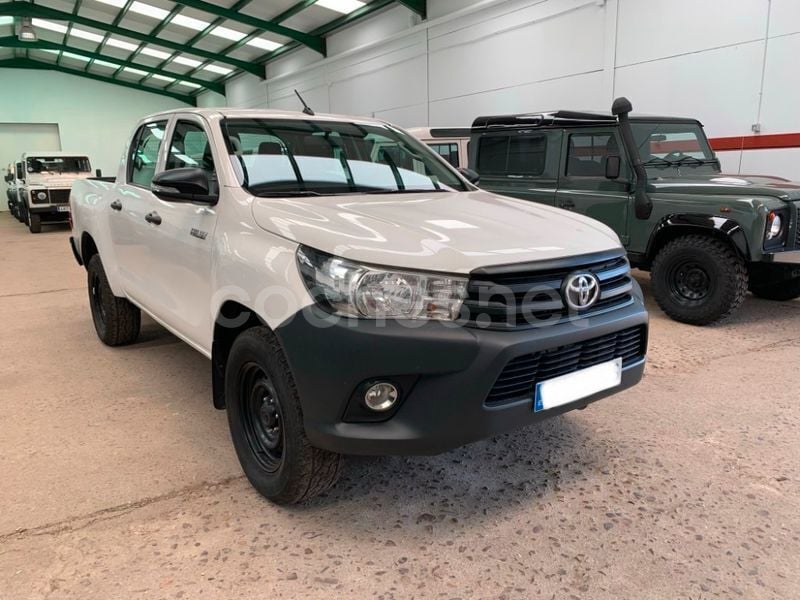 Usado Toyota HiLux 150 CV (110 kW) 2017 Blanco Pickup/Camioneta