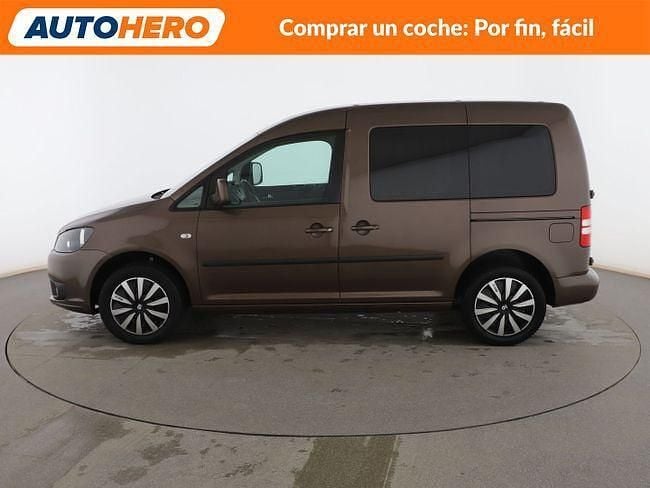 Usado VW Caddy Trendline 102 CV (75 kW) 2014 Marrón Monovolumen