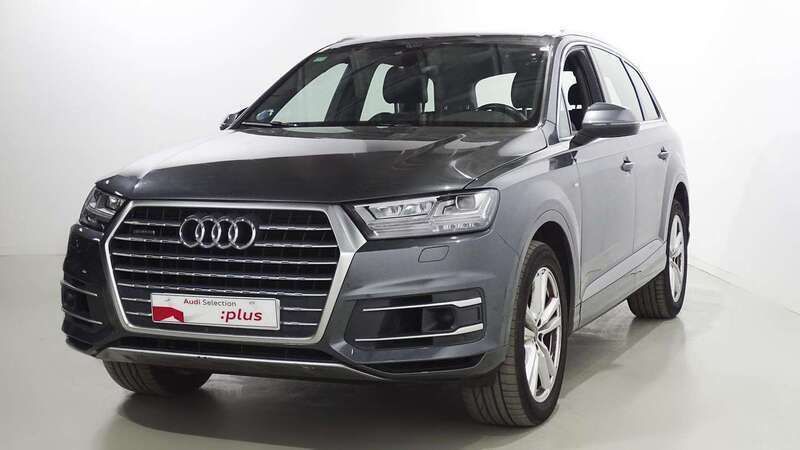 Gris Usado 2019 Audi Q7 Sport SUV | 48.900 € (Precio justo) - Imagen 1/4