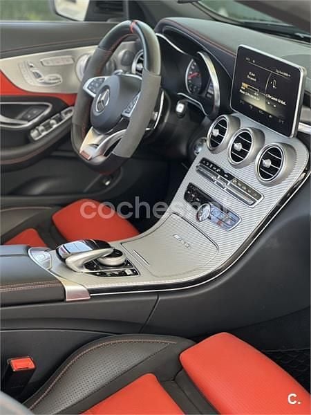 Gris / plata Usado 2017 Mercedes C63S AMG Descapotable | 63.000 € (Precio justo) - Imagen 1/4
