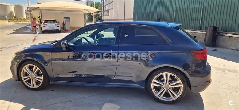Azul Usado 2016 Audi A3 S-Line Berlina | 16.900 € (Precio justo) - Imagen 1/4