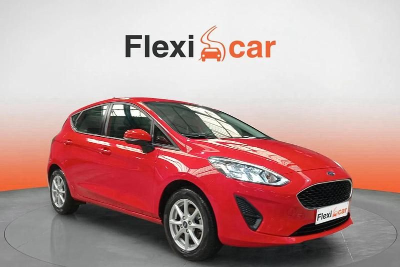 Rojo Usado 2021 Ford Fiesta Limited Utilitario | 10.390 € (Precio justo) - Imagen 1/4