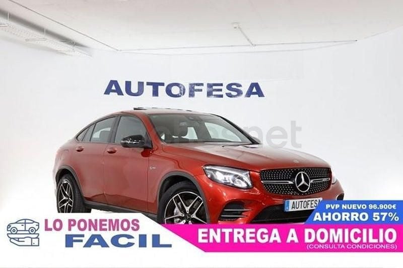 Usado Mercedes GLC43 AMG 367 CV (269 kW) 2019 Rojo Coupe