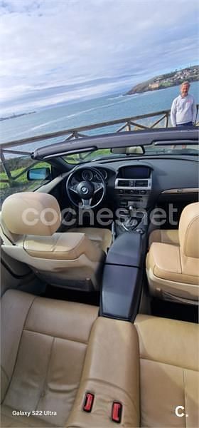 Usado BMW 630 Cabriolet 258 CV (189 kW) 2005 Negro Descapotable