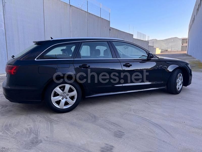 Usado Audi A6 S-Line 190 CV (139 kW) 2016 Negro Familiar