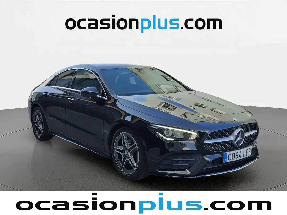 Usado Mercedes CLA200 150 CV (110 kW) 2020 Negro Berlina