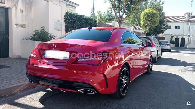 Rojo Usado 2018 Mercedes CLA200 Berlina | 22.800 € (Precio justo) - Imagen 1/4