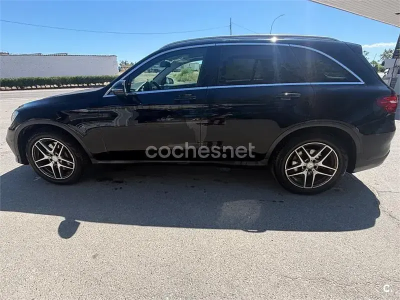 Usado Mercedes GLC250 204 CV (150 kW) 2016 Negro SUV