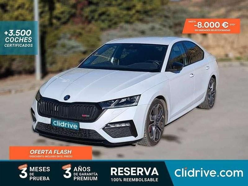 Usado Skoda Octavia RS 245 CV (180 kW) 2022 Blanco Utilitario