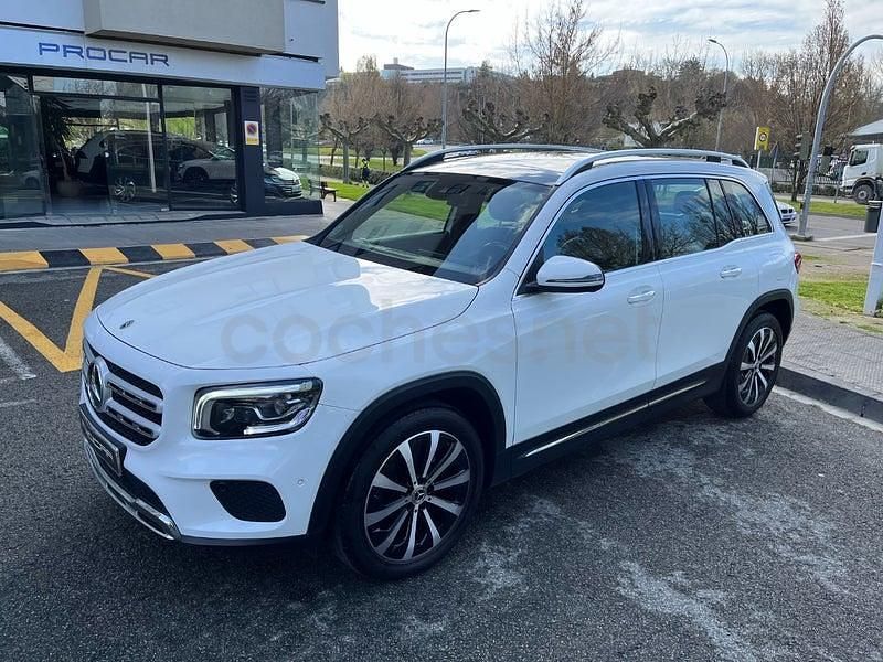 Usado Mercedes GLB200 150 CV (110 kW) 2022 Blanco SUV