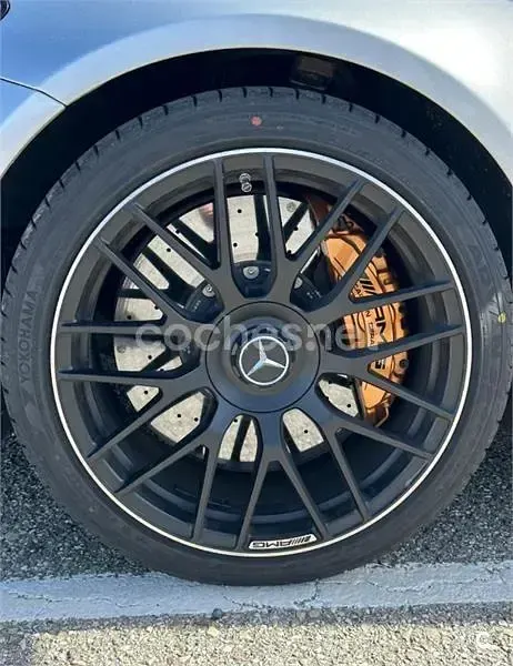 Usado Mercedes C63S AMG 510 CV (375 kW) 2019 Gris / plata Coupe