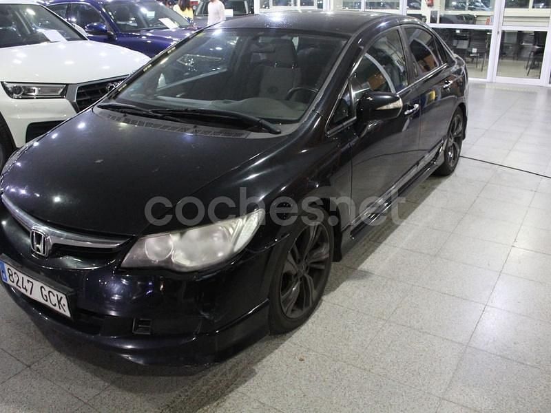 Negro Usado 2008 Honda Civic Hybrid Berlina | 5950 € - Imagen 1/4