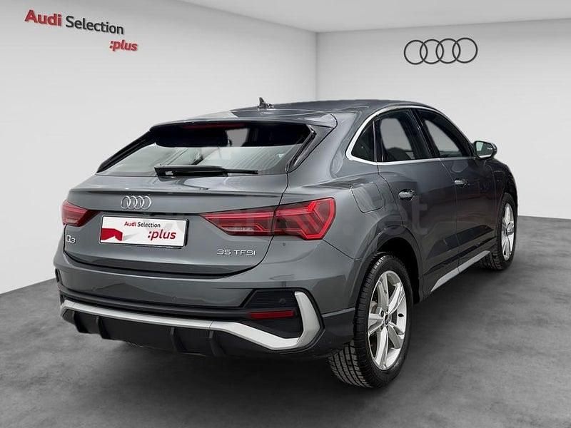 Usado Audi Q3 Sportback S-Line 150 CV (110 kW) 2020 Gris / plata SUV