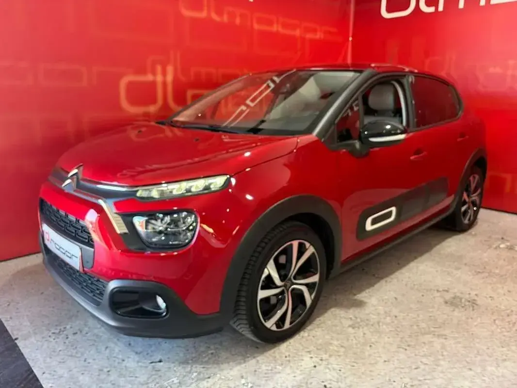 Usado Citroën C3 PureTech 110 CV (80 kW) 2020 Rojo Utilitario