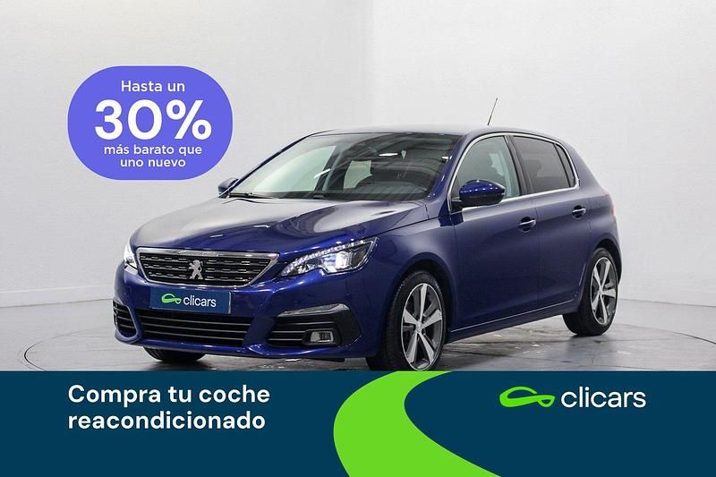 Usado Peugeot 308 Allure 110 CV (80 kW) 2019 Azul Berlina