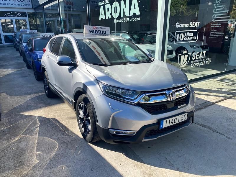 Usado Honda CR-V Elegance 184 CV (135 kW) 2021 Gris SUV