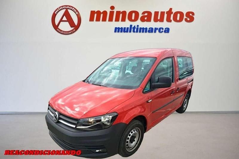 Rojo Usado 2020 VW Caddy Monovolumen | 13.890 € (Super precio) - Imagen 1/4
