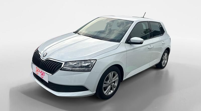 Blanco Usado 2021 Skoda Fabia Ambition Berlina | 13.890 € (Precio justo) - Imagen 1/4