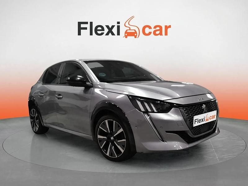 Usado Peugeot 208 GT 101 CV (74 kW) 2021 Gris Utilitario