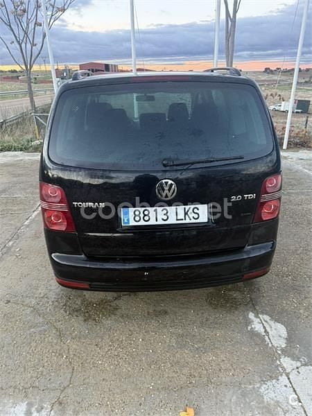 Negro Usado 2007 VW Touran Highline Monovolumen | 4900 € (Buen precio) - Imagen 1/4