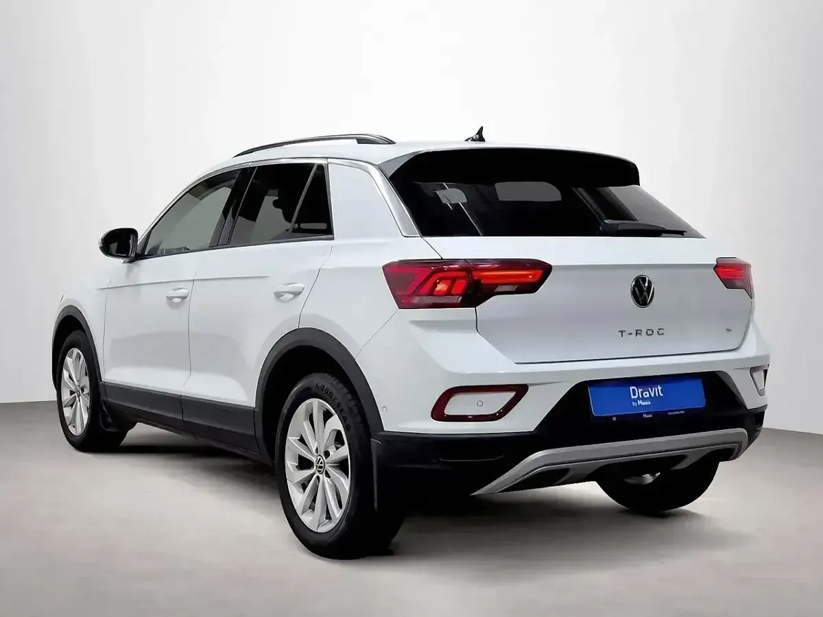 Usado VW T-Roc Life 150 CV (110 kW) 2022 Blanco SUV