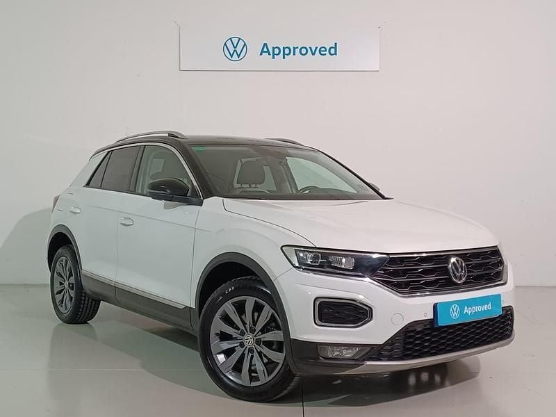 Blanco Usado 2019 VW T-Roc Sportline SUV | 19.900 € (Precio justo) - Imagen 1/4