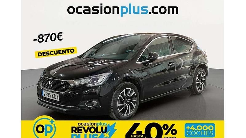 Usado DS Automobiles DS4 Crossback Style 120 CV (88 kW) 2017 Negro SUV