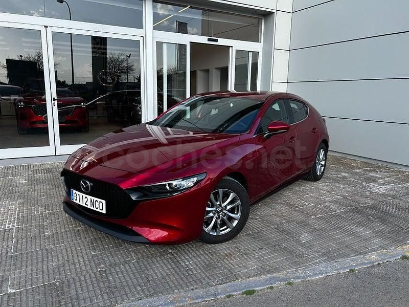 Usado Mazda 3 Prime-Line 140 CV (102 kW) 2025 Rojo Berlina