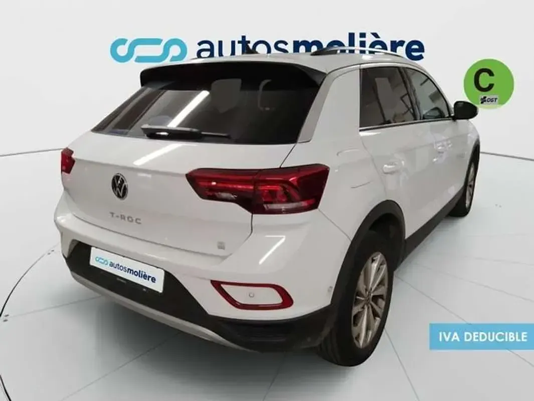 Usado VW T-Roc Life 116 CV (85 kW) 2023 Blanco SUV