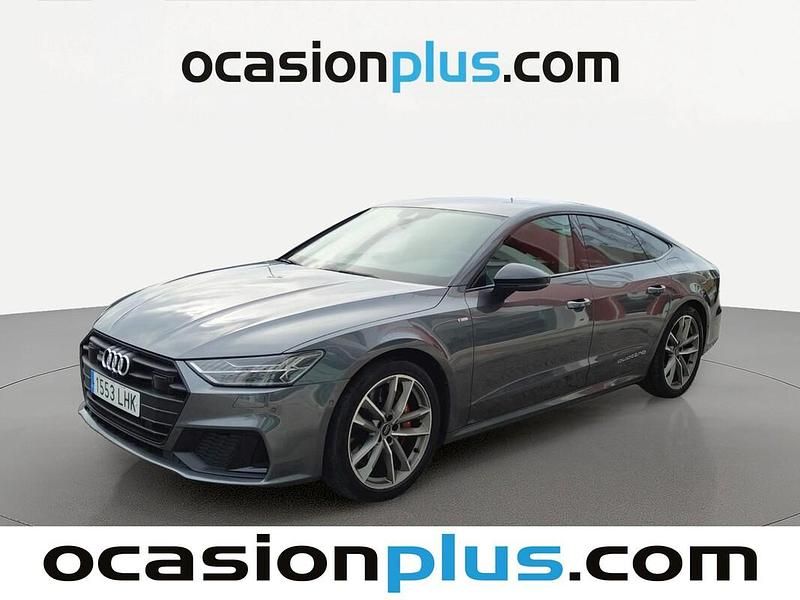 Usado Audi A7 Sportback S-Line 367 CV (269 kW) 2020 Gris Utilitario