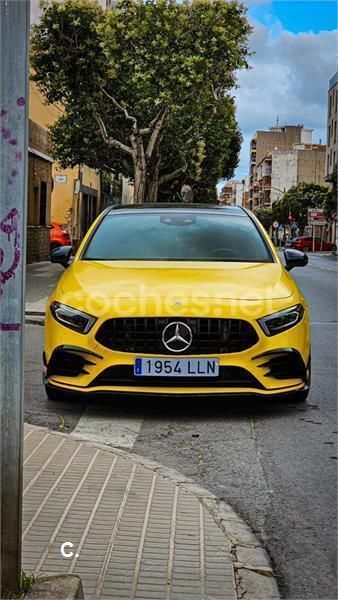 Usado Mercedes A45 AMG 306 CV (225 kW) 2019 Amarillo Berlina