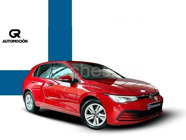 Rojo Usado 2021 VW Golf VIII Berlina | 15.990 € (Super precio) - Imagen 1/4