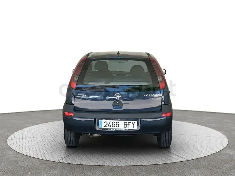 Usado Opel Corsa Comfort 75 CV (55 kW) 2001 Azul Utilitario