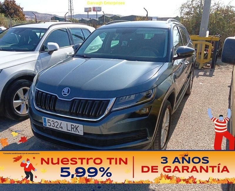 Gris Usado 2021 Skoda Kodiaq Ambition SUV | 21.650 € (Buen precio) - Imagen 1/2