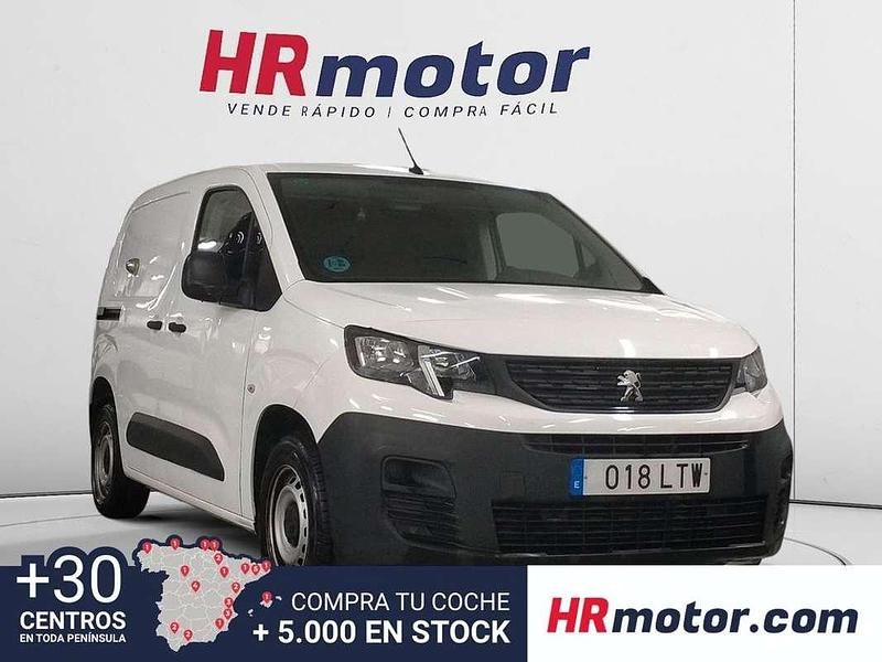 Blanco Usado 2021 Peugeot Partner Monovolumen | 10.300 € (Buen precio) - Imagen 1/4