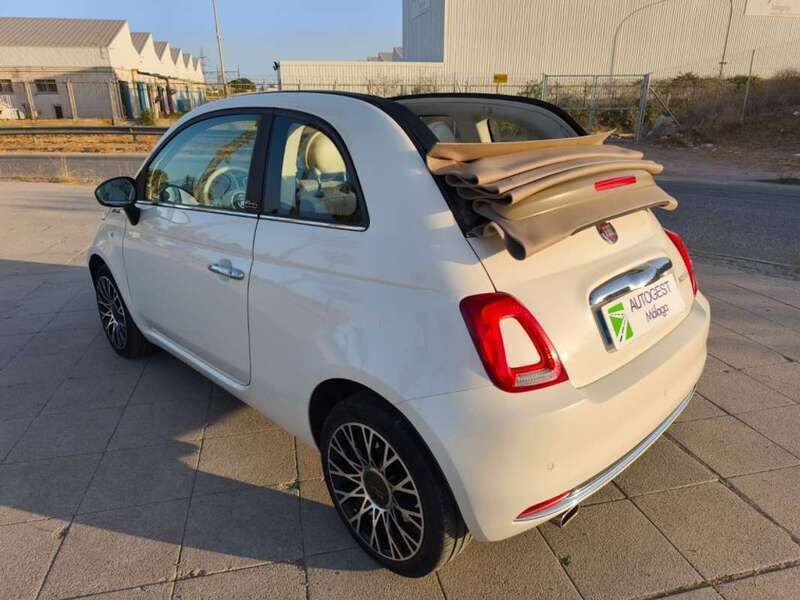 Blanco Usado 2022 Fiat 500C Dolcevita Descapotable | 13.995 € (Un poco caro) - Imagen 1/4