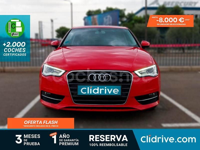 Rojo Usado 2015 Audi A3 Advanced Berlina | 15.690 € (Precio justo) - Imagen 1/3