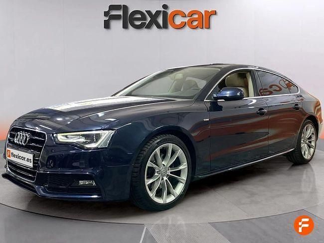 Usado Audi A5 Sportback S-Line 190 CV (139 kW) 2016 Azul Utilitario