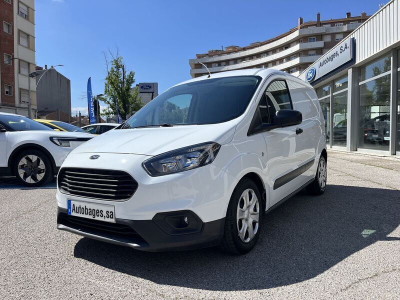 Blanco Usado 2021 Ford Transit Trend Berlina | 15.000 € (Buen precio) - Imagen 1/4