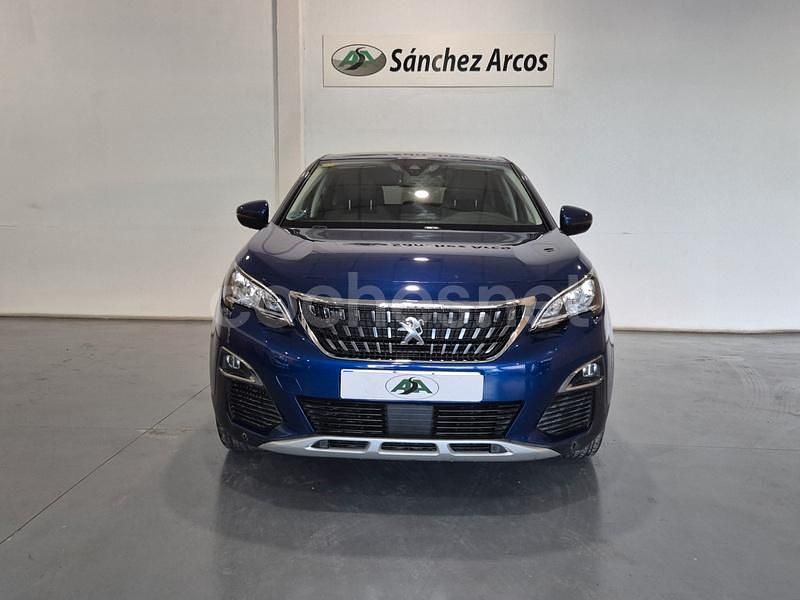 Usado Peugeot 3008 Allure 130 CV (95 kW) 2018 Azul SUV